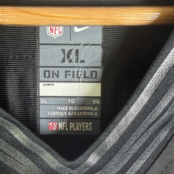 NFL Black and Orange Men's Jersey - Picture 4 of 7